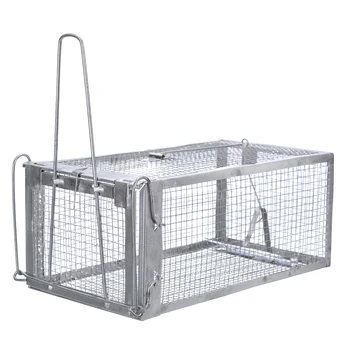 

Reusable Mouse Trap Cage Small Live Animal Rodent Pest Control Bait Catcher Garden Pest Control Traps