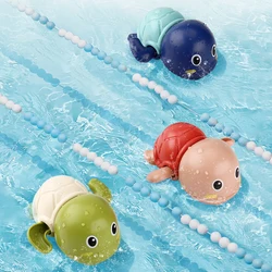 Jouets de bain pour enfants, jeu d'eau pour bébés, Cool, petite tortue, chaîne à ressort, jouets pour garçons, Bb50 