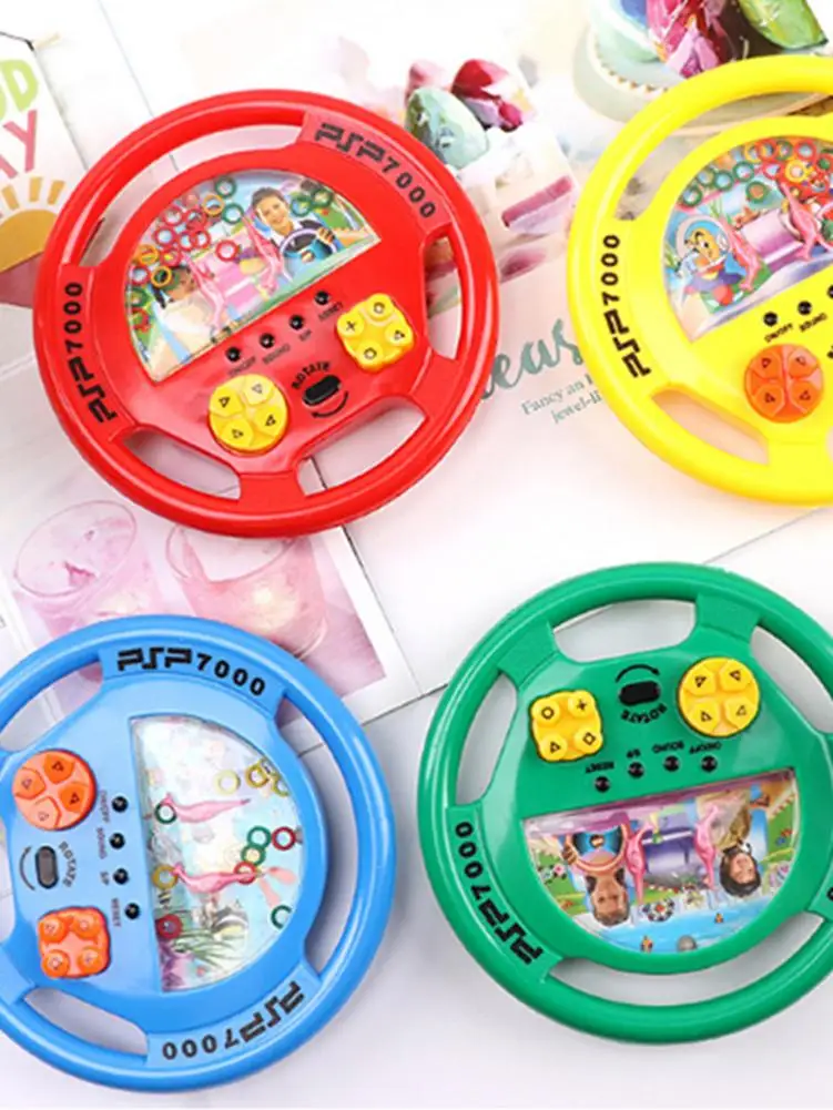 Water Ring Circle Game Water Machine Childhood Classical Nostalgic Traditional Toy For Chldren Support ring toss game