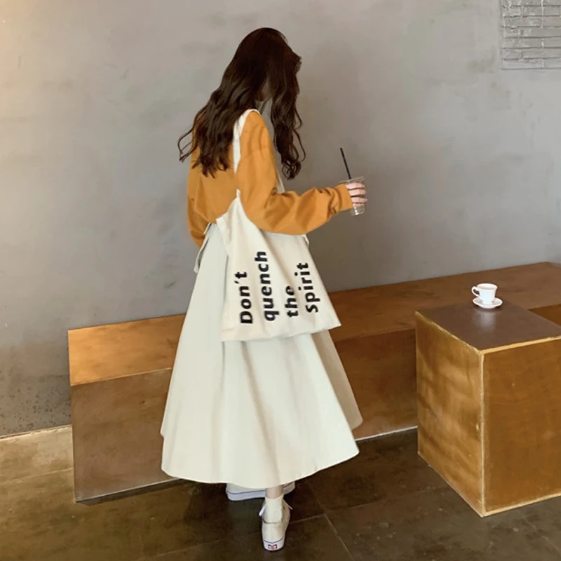 Faldas mujer moda женская одежда повседневные Карманы корейский стиль сафари эластичная юбка с высокой талией ulzzang Harajuku длинные юбки
