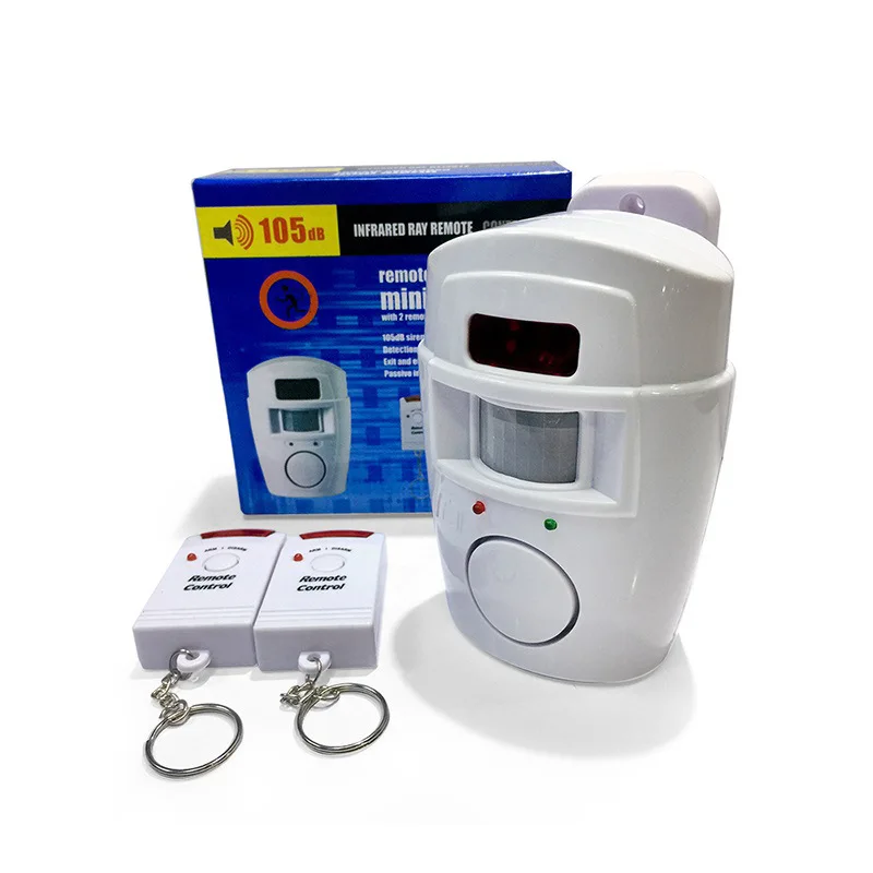 

[Factory] Double Remote Control Electronic Dog Infrared Line Door And Window Anti-theft Alarm On-site Alarm 105 Infrared
