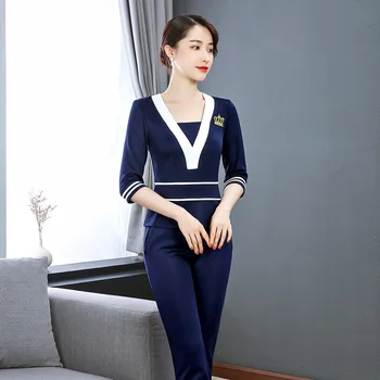 

Women Sets Slim summer splice Short sleeve short coat skirt 2-piece set Women Skirts suits Women set suits 226