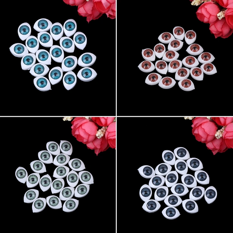 20Pcs Plastic Doll Safety Eyes For Animal Toy Puppet Making DIY Craft Accessories