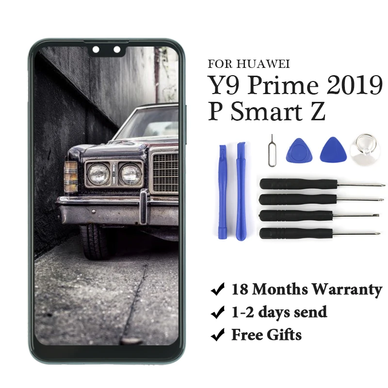 

New For Huawei Y9 Prime (2019) LCD Touch Panel STK-L21 STK-L22 STK-LX3 lcd Replacement Parts For Huawei Y9Prime 2019 Display