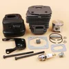 45mm Cylinder Piston Exhaust Muffler Bolt Motor Set For Husqvarna 353 340 346 346XP 350 351 345 Chainsaw Engine Rebuild Kit 2