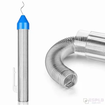 ESPLB-10G 0.8/1.0mm 무연 납땜 와이어 틴 펜, 휴대용 로진 코어 납땜 용접 납땜 인두 수리 도구