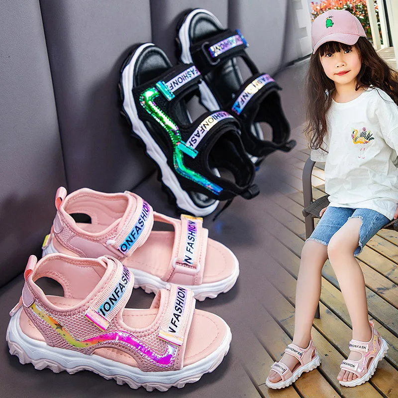 Amazon.com: Children Shoes Summer Sandals Fashion Little Girls Soft Soles  Children Shoes Middle Size Children Girls Footwear Flat (White, 8-9 Years  Little Child) : Clothing, Shoes & Jewelry