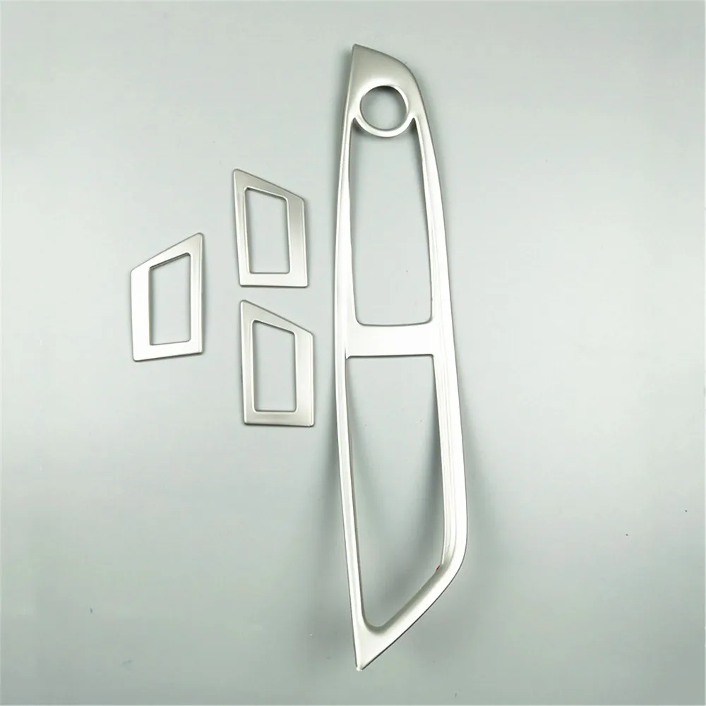 Автомобильный Стайлинг двери окна стекло кнопка подъема рамка декоративная крышка отделка для BMW 5 серии F10 2011-17 салонные аксессуары - Название цвета: door armrest