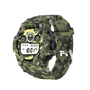 

T6 2020 Camouflage Sport Military Smart Watch Men Fitness Tracker Heart Rate Monitor Blood Pressure Measurement Wrist Watches