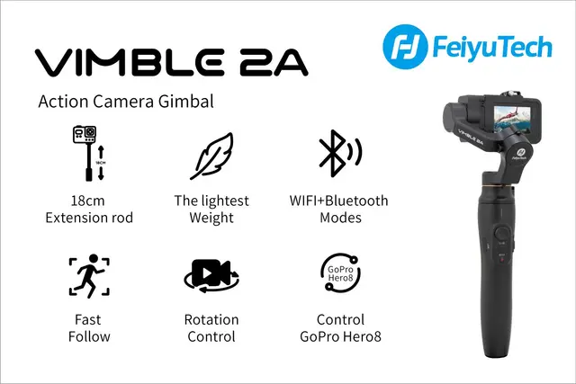 FeiyuTech VIMBLE 2A　アクションカム用ジンバル　2個セット FeiyuTech VIMBLE 2Aアクションカム用ジンバル2個セット