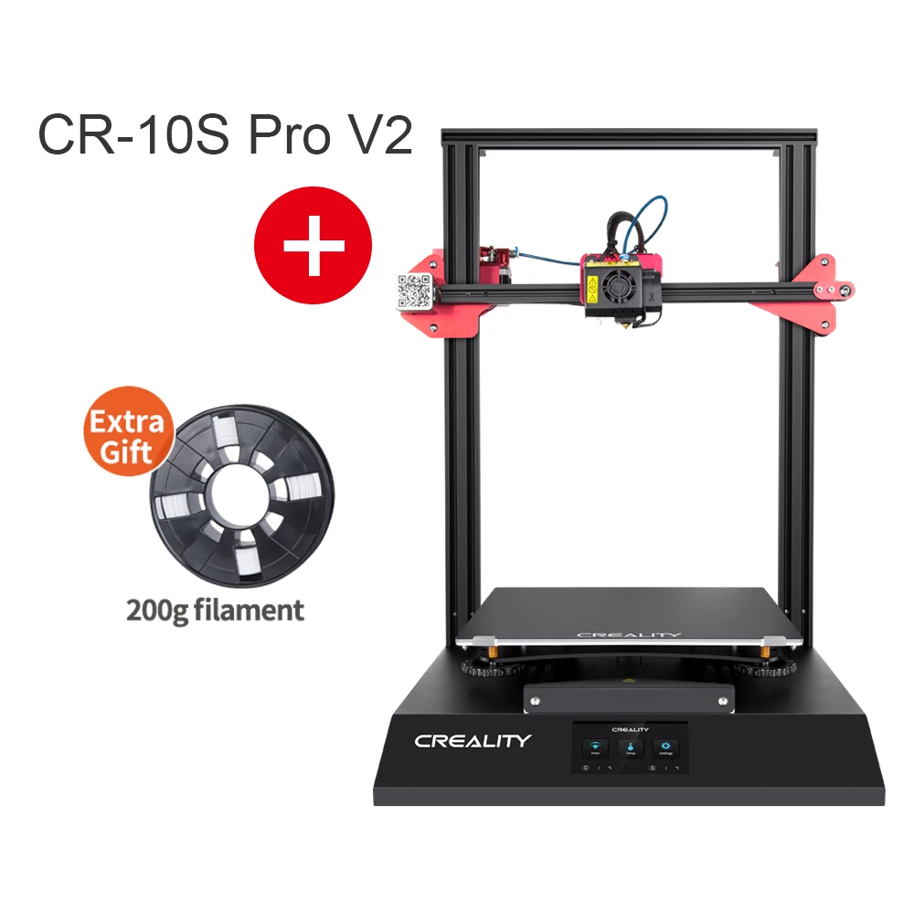 Tanie Ender CR-10S Pro V2 drukarka 3D o wysokiej precyzji z BL Touch auto-poziomowy ekran sklep