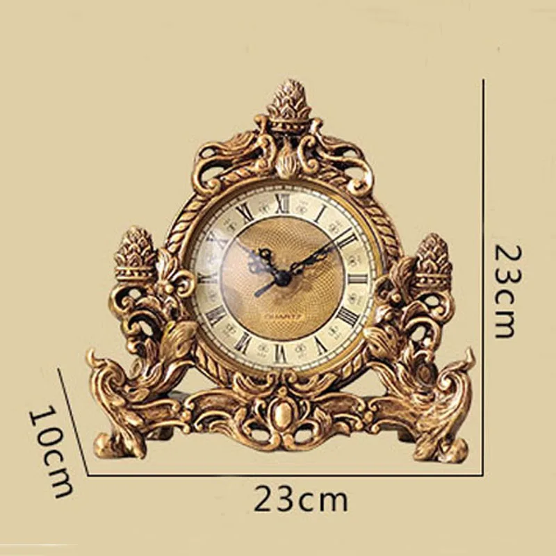 Горячие настольные часы украшения для гостиной скандинавские настольные часы в стиле ретро современная мода креативные европейские домашние настольные часы подарок