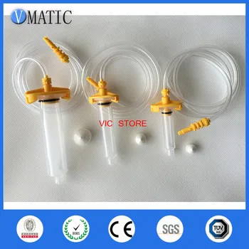 

High Quality 5cc/10cc/30cc ml Glue Dispensing Pneumatic Syringe Barrel Adapter With Needles Each Size Have 2Sets Totally 6 Sets