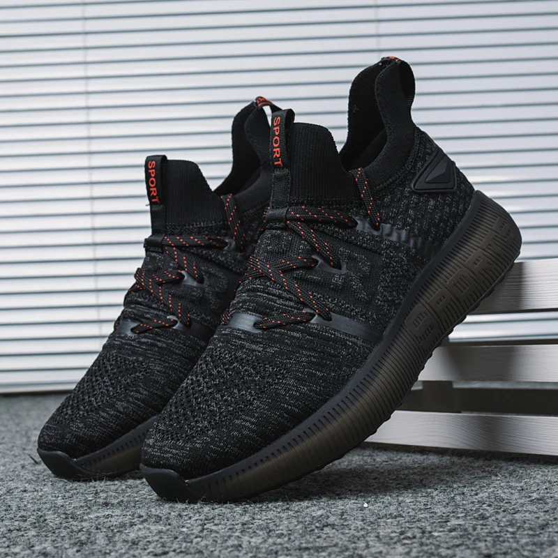 Высокое качество мужские спортивные кроссовки Flyknit chaussure homme дышащие мужские кроссовки zapatos de hombre tênis masculino