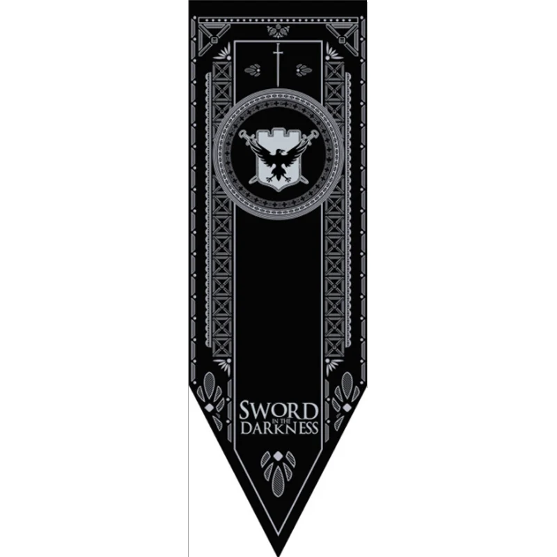 Игра престолов Старк флаг Семьи Флаг домашний декор волк Дракон полиэстер престолов баннер флаг игры украшения