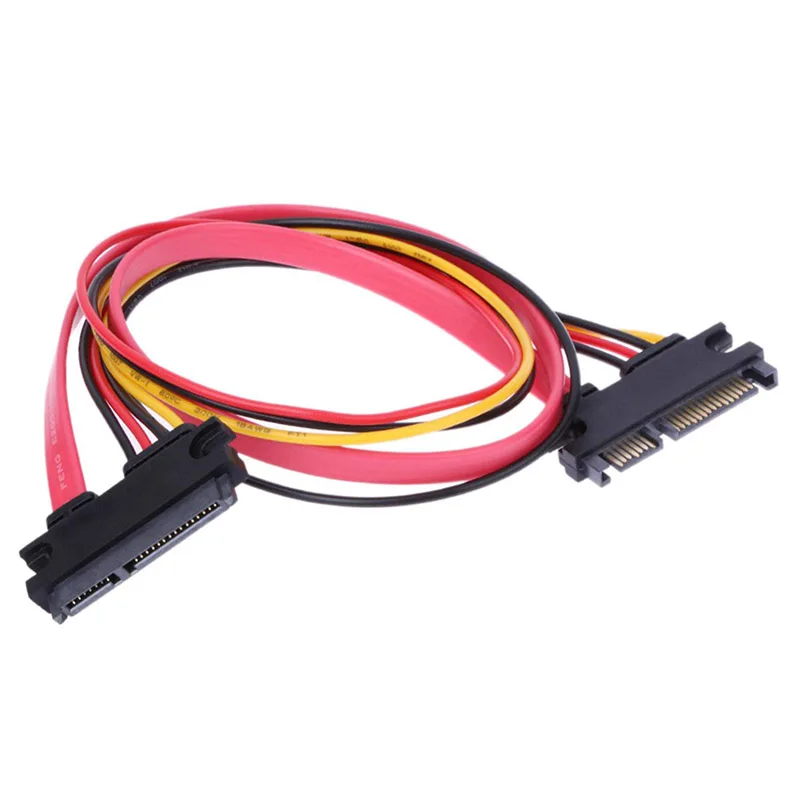 Кабель удлинитель SATA 3 адаптер питания для жесткого диска переходник с