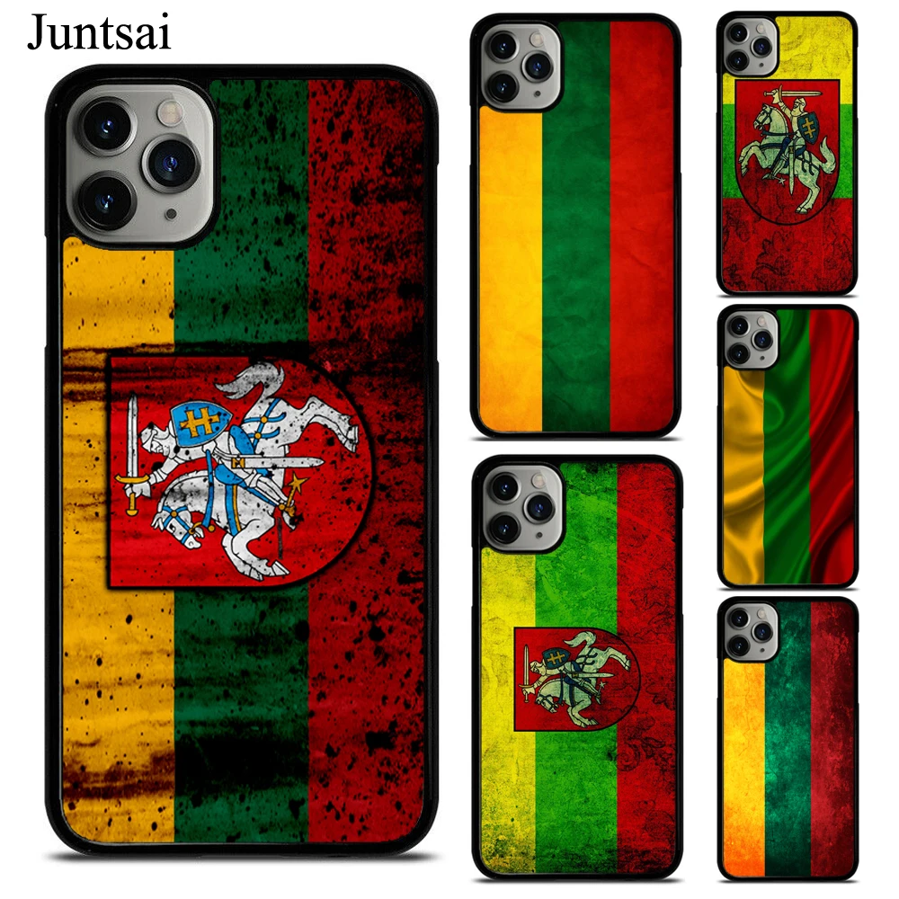 Чехол с литовским флагом для iphone 12 Mini 11 Pro Max X XR XS SE 2020 6s 7 8 Plus 5|Бамперы| |