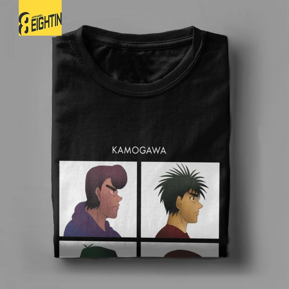 Hajime No Ippo Demon Days футболки с короткими рукавами из хлопка брендовые футболки для отдыха мужские спортивные боксерские Большие размеры