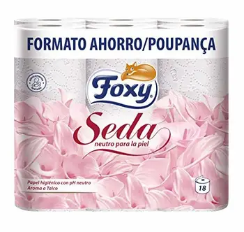 

Foxy carta igienica Seta da 18 pezzi