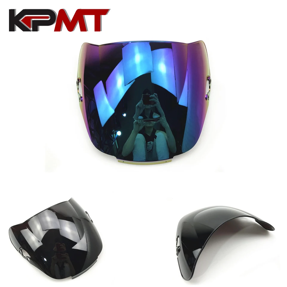 Для Honda CBR600F CBR600F2 CBR 600 F 600F F2 91 92 93 94 мотоцикл Черный ветрозащитный экран двойной