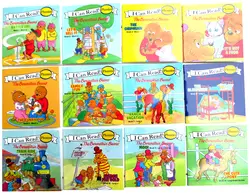 12 книг/набор, я могу читать книги Phonics мой первый беренпятен медведи Английский история картины карманная книга для детей