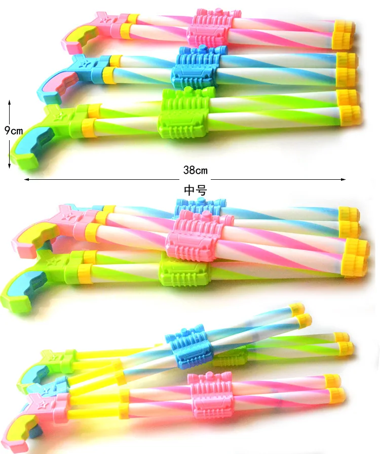 Pull-out Water Gun Double-Tube Cartoon Water Cannon Water Gun Summer Hot Sales Play with Water Gun Stall Hot Selling Toy Wholesa