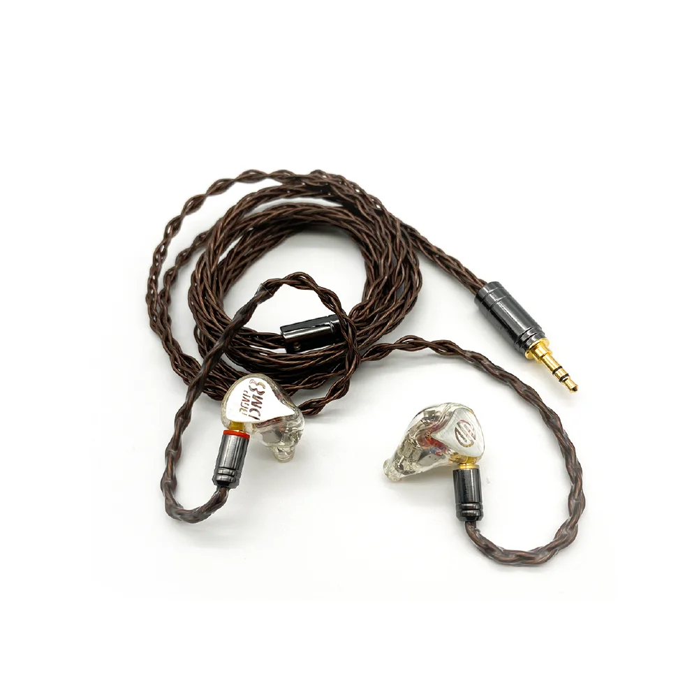 BGVP DM8 Knoweles Sonion 8 BA In Ear HIFI шумоподавление MMCX сменный кабель 2 5 мм лихорадка