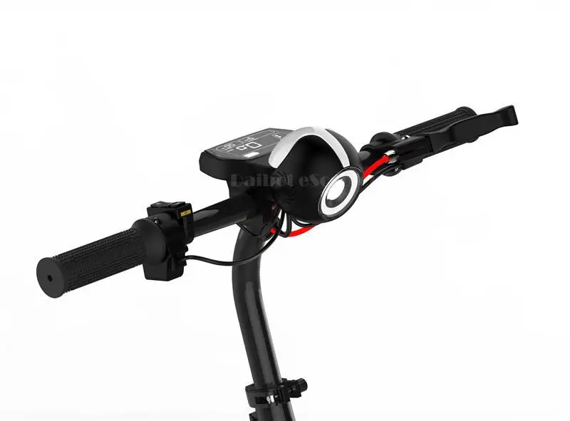 Daibot Electric Scooter Foldable Two Wheels Electric Scooters 16 Inch 350W 36V Scooter Electric Off Road BlackRed For Adults  (15)