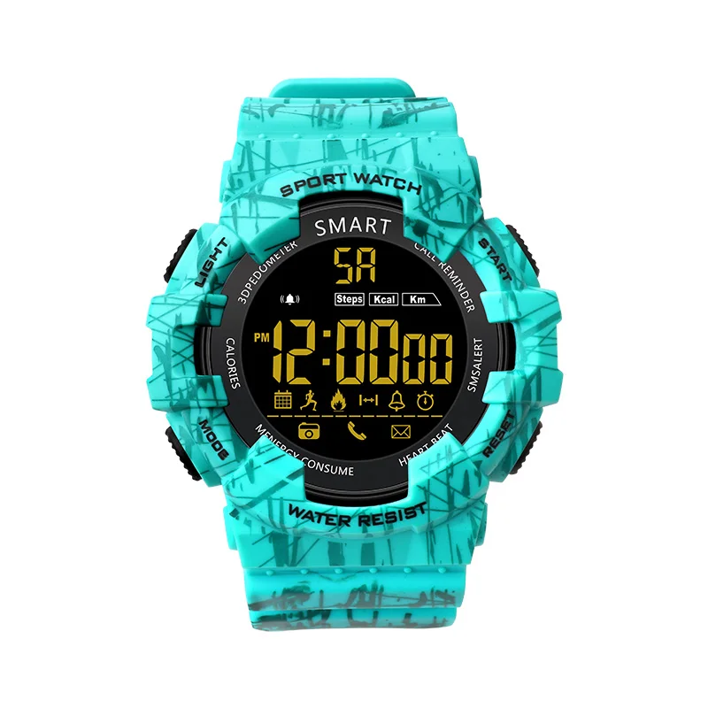

Waterproof SmartWatch Bluetooth Sport for Smart Watch Men Reminder Digital Clock For apple for huawei for xiaomi Navy blue red