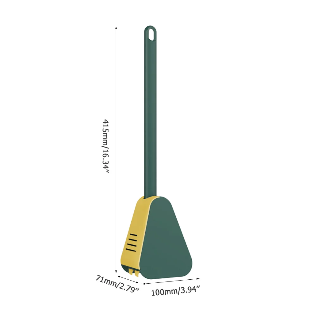 Description Picture 2 of itemHome Golf Toilet Brush and Holder Wall Mounted Cleaning Brush Bendable Brush Head for Cleaning Bathroom Floor Tub Tile