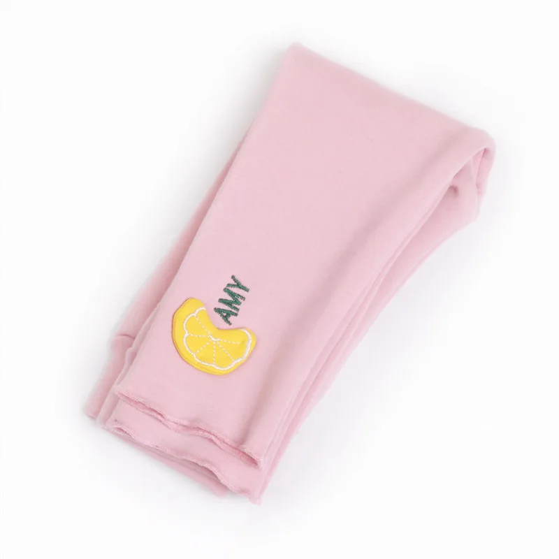 orange pink Winter Baby Warm Leggings For Children 0-4T Pants Kids Thicken Warm Elastic Waist Cotton Leggings Girls Pants Trousers - Цвет: orange pink
