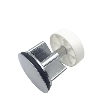 

1pc Kitchen Sink Strainer Stopper Waste Heavy Chrome Plated Basin Sink Drain Waste Up Plug Replacement Brass Metal New 2020 #BL2