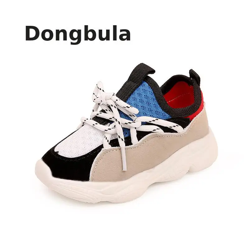 New Autumn Children's Shoes Boys Breathable Lightweight Sports Shoes Casual Fashion Wild Girls Board Shoes Toddler Shoes