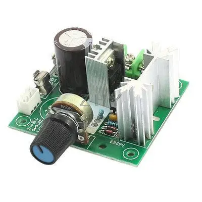 DC 5-15 в 200 Вт 13 кГц ШИМ регулятор скорости двигателя модуль регулятора W 10A предохранитель