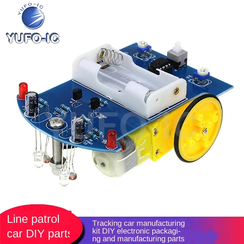 1 шт. интеллигентая (ый) Отслеживание автомобиля Kit D2-1 линии Запчасти для