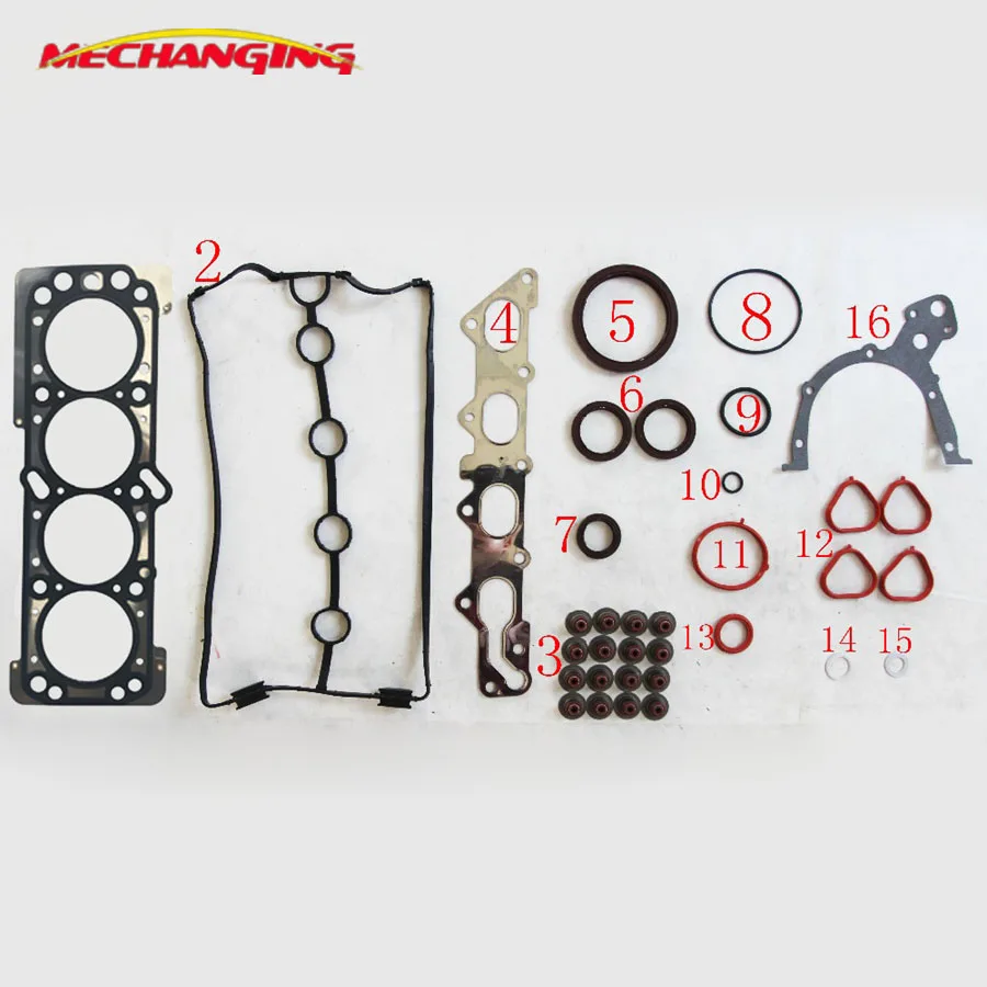 Полный комплект детской модели F14D3 F14D5 F16D3 L14 LXT LXV для DAEWOO KALOS LACETTI или CHEVROLET NUBIRA AVEO