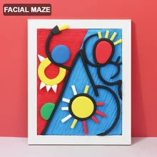Cadre de pâte colorée ultra légère en argile, sept motifs pour enfants, matériel fait à la main, jouets créatifs pour enfants