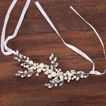 Корейские свадебные водяная дрель головная повязка на голову аксессуары для волос для свадьбы украшения торжественное платье аксессуары