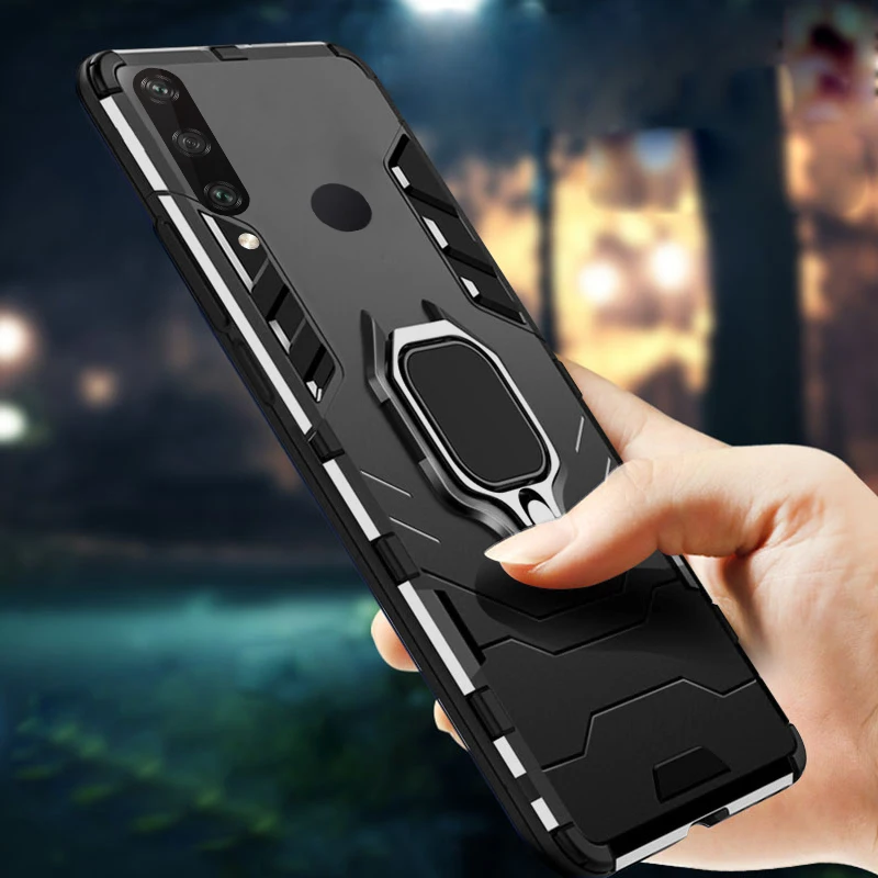 Чехол для Huawei Y5P Y6P 2020 Силиконовый ТПУ и жесткий поликарбонатный роскошный