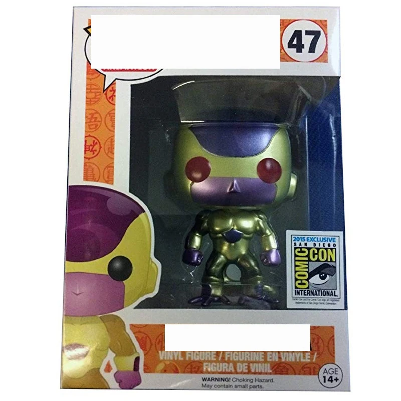 Аниме Dragon Ball модель FUNKO POP Super Frieza игрушка ручной работы Z Gold Limited 47 Red Eye | Игрушки и