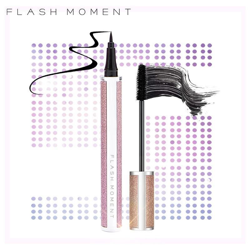 Набор для макияжа глаз 4D Очаровательная тушь ресниц объемная звездная