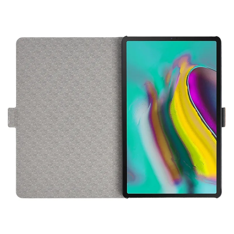 

Applicable Samsung Tab S5e Tablet Computer Covers Shatter-resistant Flip Multi-functional Leather Case Manufacturers Customizabl