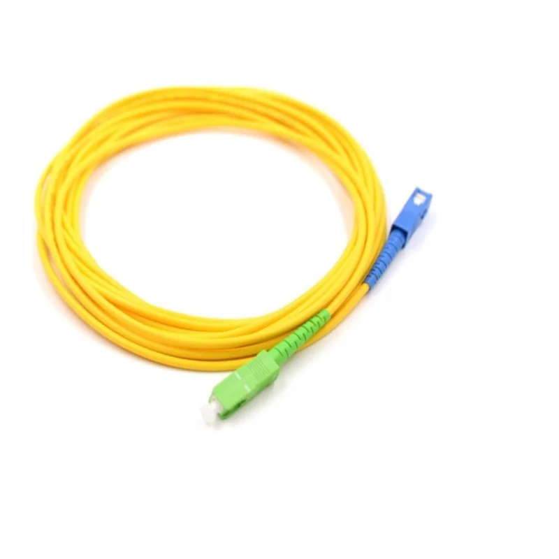 50 комплектов DHL Быстрая FTTH 1 м SC UPC-SC APC SX SM волоконно-оптический патч-корд