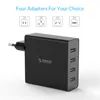 ORICO 30W 4 Ports Wall USB Phone Charger Fast Charging 5V2.4A*4 Travel Charger for Tablet Pad for iphone Samsung Xiaomi ► Photo 3/6