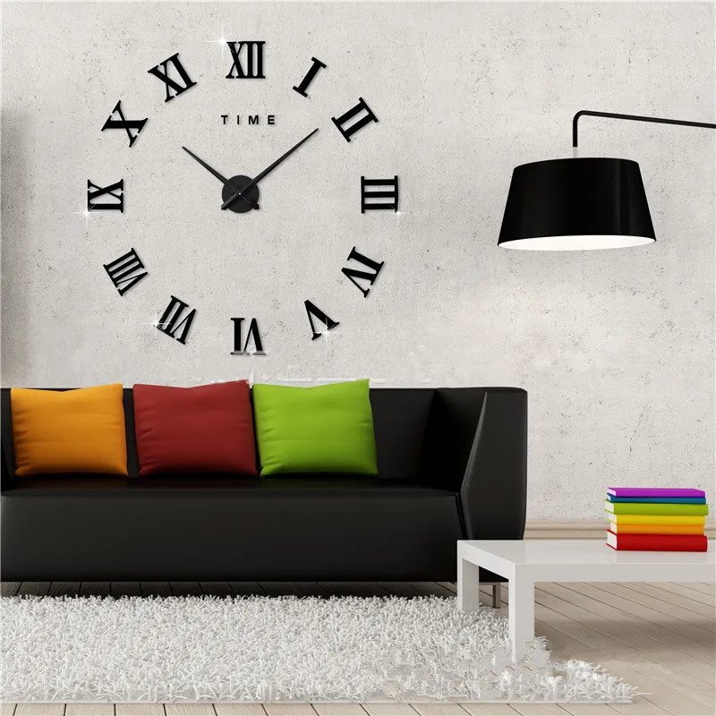 Mina-Grande sublime horloge murale 3d