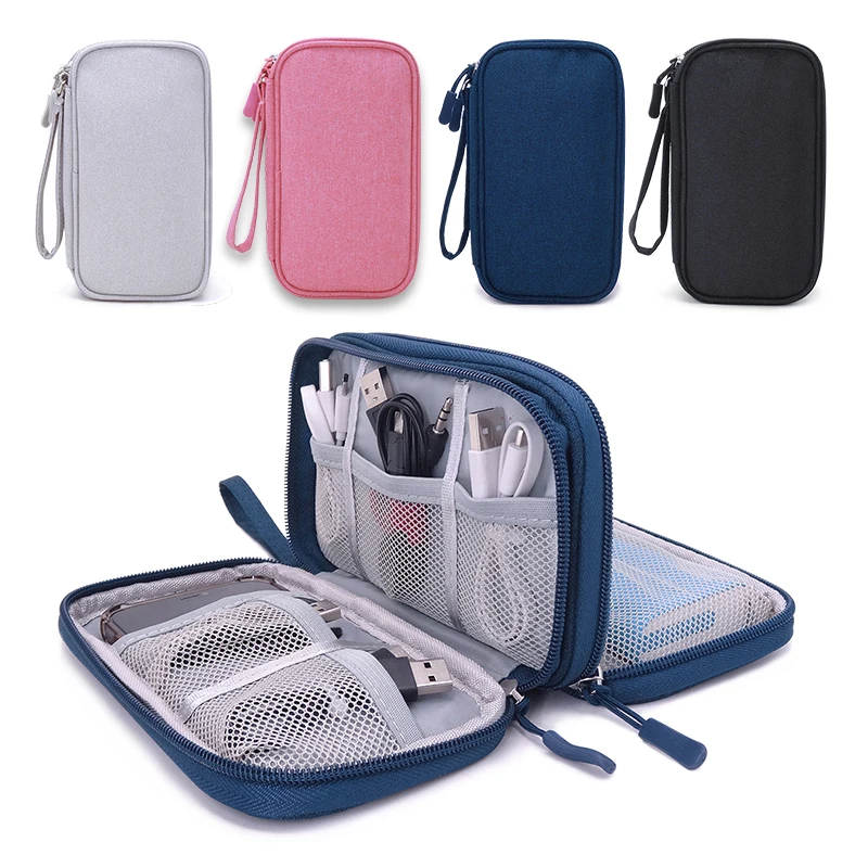 

Portable 20000mAh Power Bank Bag External Battery Carrying Pouch for Charger, USB Cable, Hard Drive, Earphones