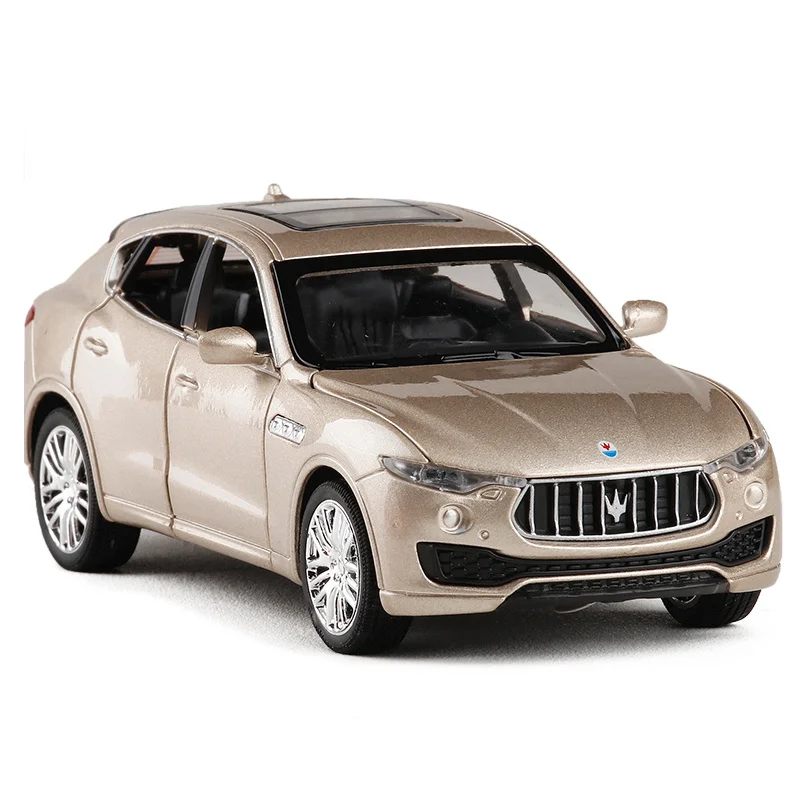 1:32 Maserati SUV автомобиль из металлического сплава Diecasts& игрушечный Транспорт модель автомобиля Миниатюрная модель автомобиля игрушки для детей Подарки для детей - Цвет: No Original Box