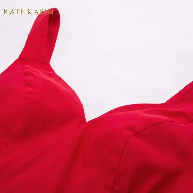 Kate Kasin, вечерние платья, женское элегантное платье-карандаш без рукавов с v-образным вырезом, офисное платье для девушек, вечернее облегающее платье в бедрах