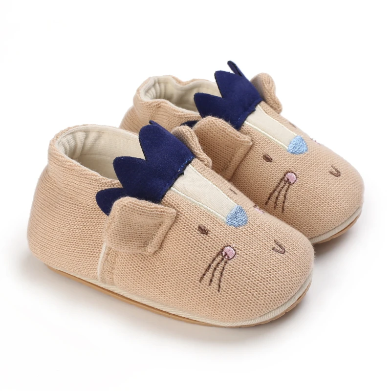 Infant Newborn Baby Girls Princess Non-Slip Floral Border Shoes Toddler Baby Soft PU Leather Prewalker Shoes Solid First Walkers