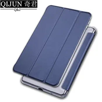 

Tablet case for Apple ipad Pro 9.7" Leather Smart Sleep wake funda Trifold Stand Solid cover capa bag card for A1673 A1674 A1675